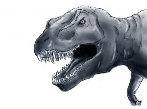 Zeichnung Bioseb T rex
