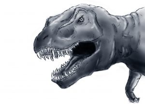 Zeichnung Bioseb T rex